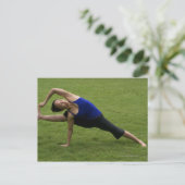 Carte Postale Asana yoga (Debout devant)