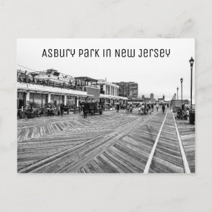 Carte Postale Asbury Park Beach dans le New Jersey