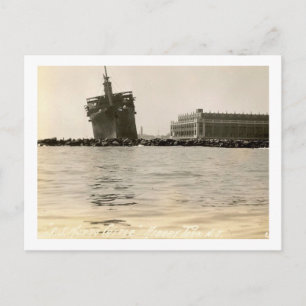 Carte Postale Asbury Park, New Jersey, Morro Castle, Vintage