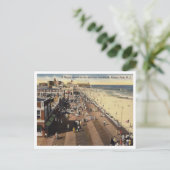 Carte Postale Asbury Park NJ, A Happy Boardwalk Crowd 1950 (Debout devant)