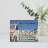 Carte Postale Asbury Park NJ Paramount Theatre & Convention Hall (Debout devant)