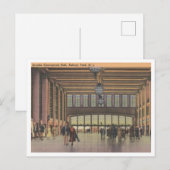 Carte Postale Asbury Park NJ, Salle de convention Arcade 1940 (Devant / Derrière)