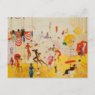Carte Postale Asbury Park Sud par Florine Stettheimer
