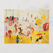 Carte Postale Asbury Park Sud par Florine Stettheimer (Devant)