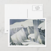 Carte Postale Ascending Cliff, from 'A Narrative of an Ascent (Devant / Derrière)