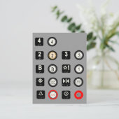 Carte postale ascenseur (Debout devant)