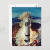 Carte Postale Ascenseur Apollo 11 Désactivé (Devant / Derrière)