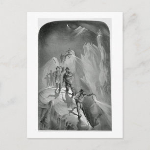 Carte Postale Ascension de nuit, extrait de 'Dix scènes des dern