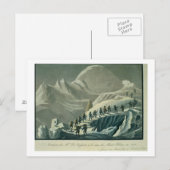 Carte Postale Ascent of M. de Saussure to the Summmit of Mont B (Devant / Derrière)