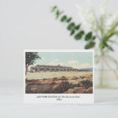 Carte Postale Ash Fork, Arizona Railway, Escalante Hotel 1900 (Debout devant)