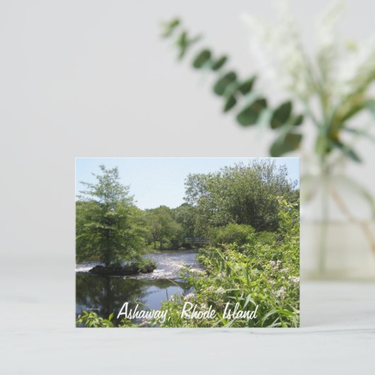 Carte Postale Ashaway, Rhode Island (Debout devant)