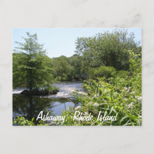 Carte Postale Ashaway, Rhode Island