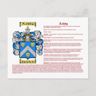 Carte Postale Ashby (signifiant)