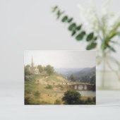 Carte Postale Asher Brown pendant et dimanche matin (Debout devant)