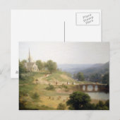 Carte Postale Asher Brown pendant et dimanche matin (Devant / Derrière)