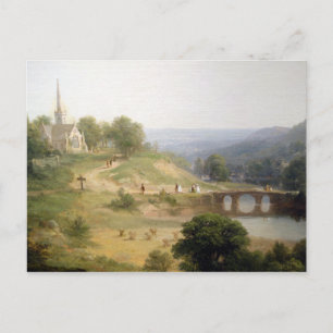 Carte Postale Asher Brown pendant et dimanche matin
