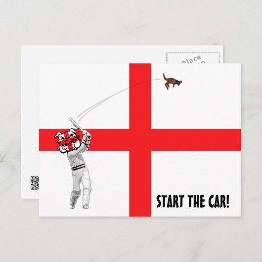 Carte Postale Ashes 2010 (Devant / Derrière)