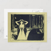 Carte Postale Ashes (Après l'automne), 1899 (Devant / Derrière)