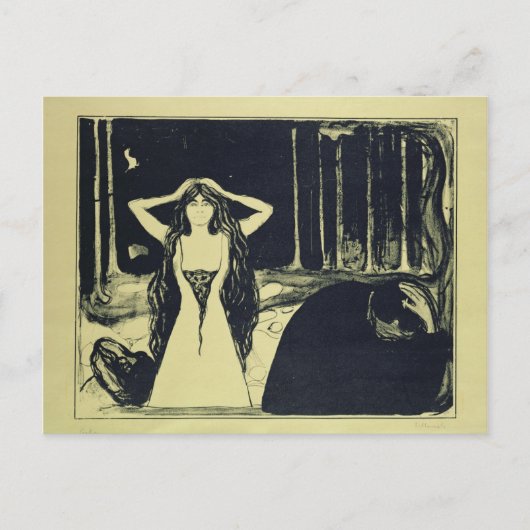 Carte Postale Ashes (Après l'automne), 1899 (Devant)