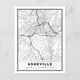 Carte Postale Asheville