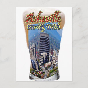 Carte Postale Asheville Beer City USA
