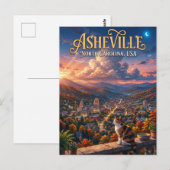 Carte Postale Asheville États-Unis (Devant / Derrière)