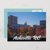 Carte Postale Asheville NC (Devant / Derrière)