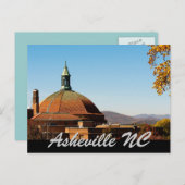 Carte Postale Asheville NC (Devant / Derrière)