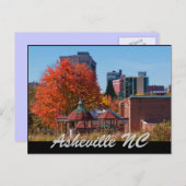 Carte Postale Asheville NC (Devant / Derrière)