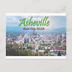 CARTE POSTALE ASHEVILLE, NORTH CAROLINA