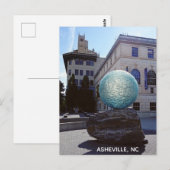 Carte Postale Asheville North Carolina Art Museum (Devant / Derrière)