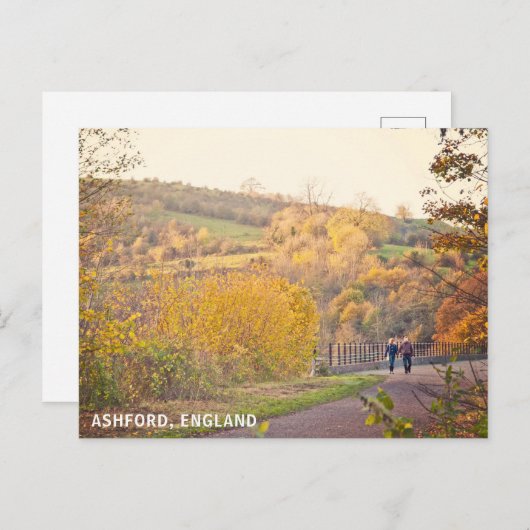 Carte postale Ashford, Kent, Angleterre (Devant / Derrière)