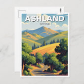 Carte Postale Ashland Oregon Travel Postcard (Devant / Derrière)