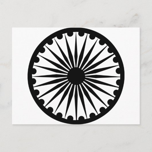Carte Postale Ashoka Chakra (Devant)