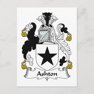 Carte Postale Ashton Family Crest