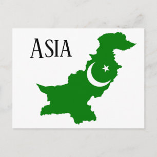 Carte Postale Asie