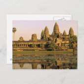 Carte Postale Asie, Cambodge, Siem Reap. Angkor Vat. (Devant / Derrière)