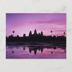 Carte Postale Asie, Cambodge, Siem Reap, Angkor Wat (b. 12e 2