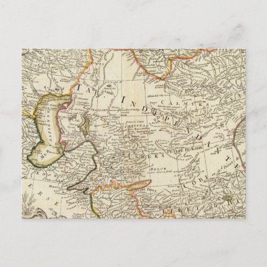 Carte Postale Asie centrale (Devant)