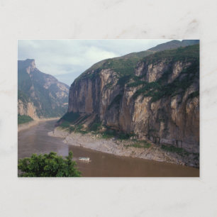 Carte Postale Asie, Chine, fleuve Yangtze, Trois Gorges.