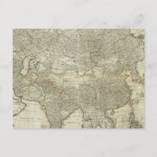 Carte Postale Asie composite, îles selon d'Anville