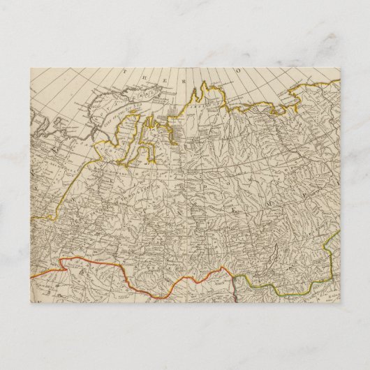 Carte Postale Asie du Nord (Devant)