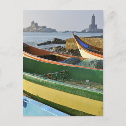 Carte Postale Asie, Inde, Tamil Nadu, Kanniyakumari (Devant)