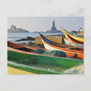 Carte Postale Asie, Inde, Tamil Nadu, Kanniyakumari 2