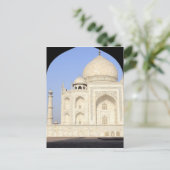 Carte Postale Asie, Inde, Uttar Pradesh, Agra. Le Taj 2 (Debout devant)