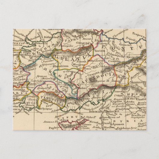 Carte Postale Asie mineure (Devant)
