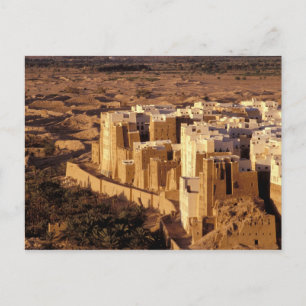 Carte Postale Asie, Moyen-Orient, République du Yémen, Shibam