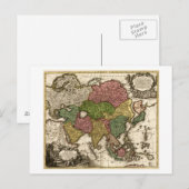 Carte Postale AsieCarte panoramiqueAsie 5 (Devant / Derrière)