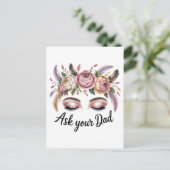 Carte Postale Ask Your Dad (Debout devant)