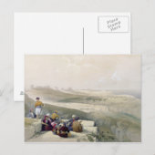 Carte Postale Askalon, plaque du Volume II de 'Le Saint (Devant / Derrière)